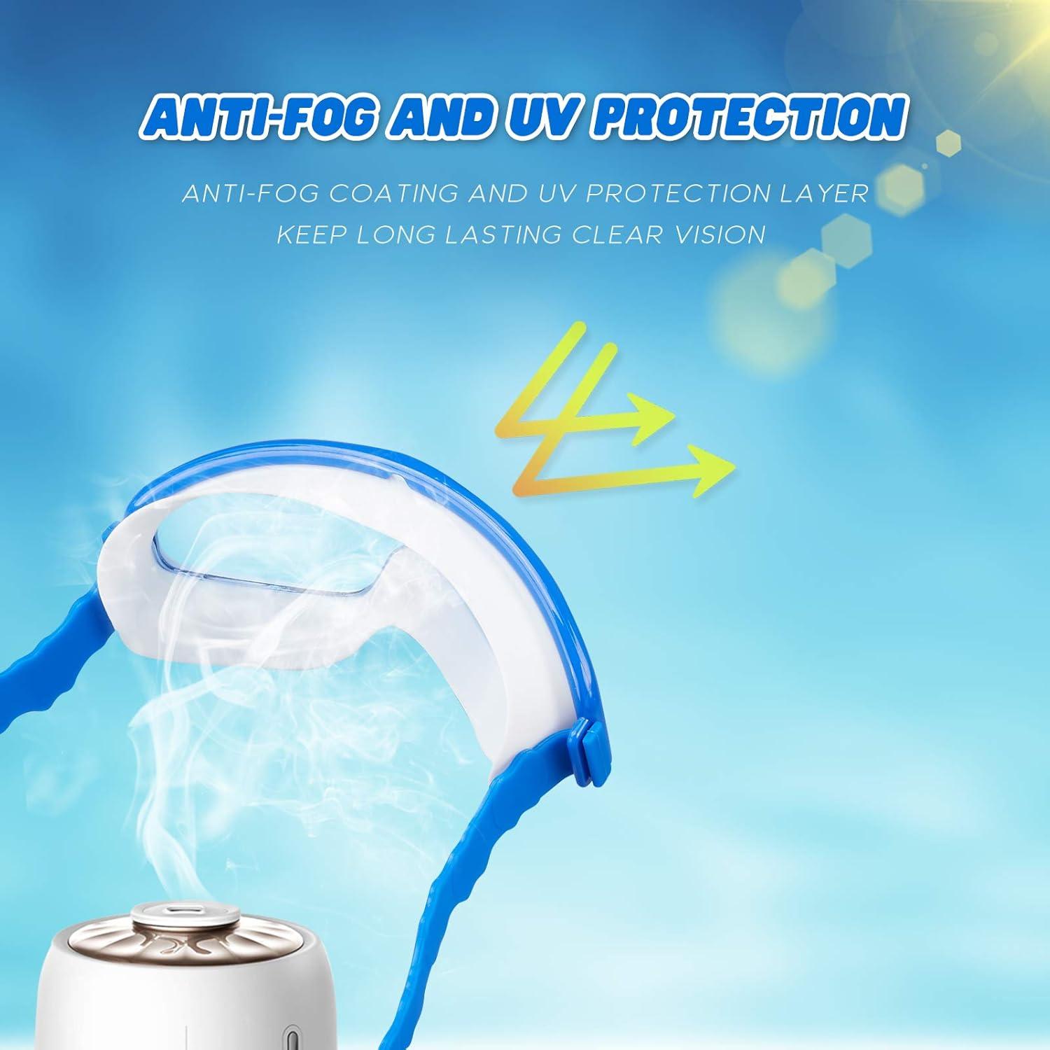 Gafas de natación KAILIMENG para niños 3-15 años, 2 paquetes