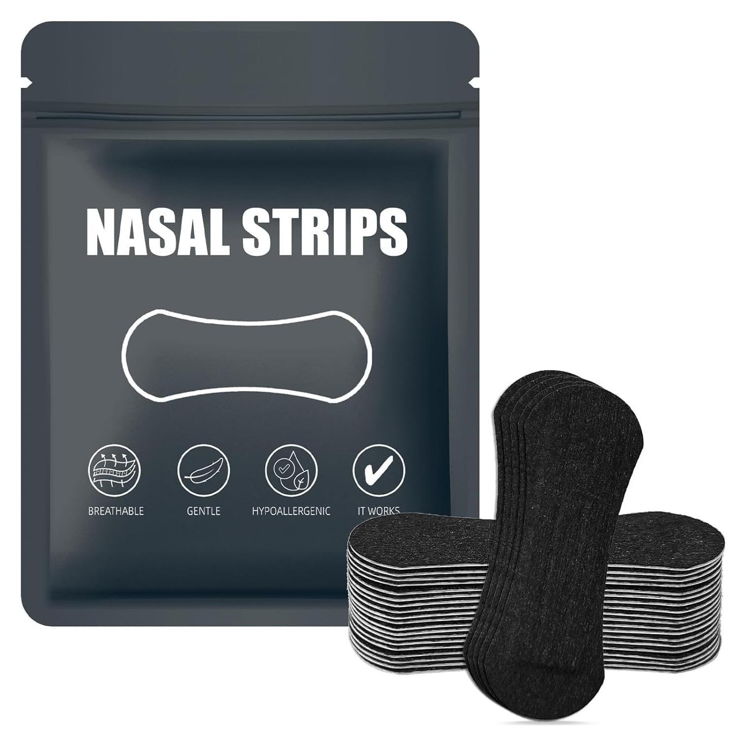 Tiras Nasales Antisnoring DANDADAN - 60 Unidades, Ajuste Universal