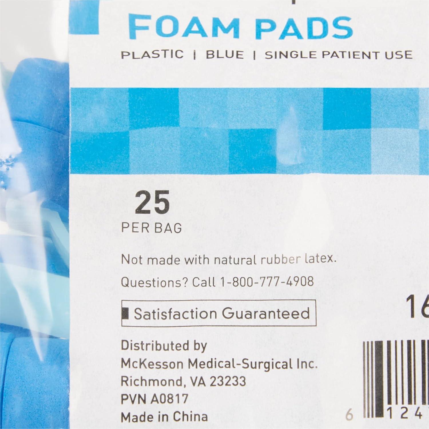 Pinzas Nasales Desechables McKesson - 25 Unidades, Azul