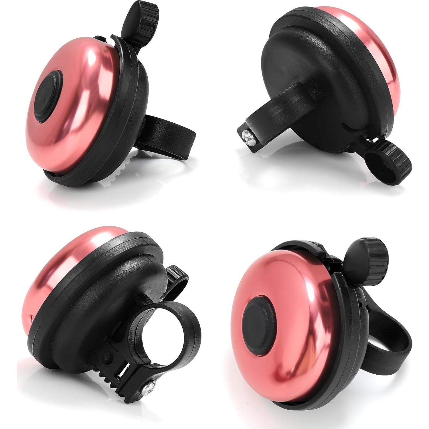 Timbre de Bicicleta Accmor de Aluminio con Sonido Claro - 2 Pcs