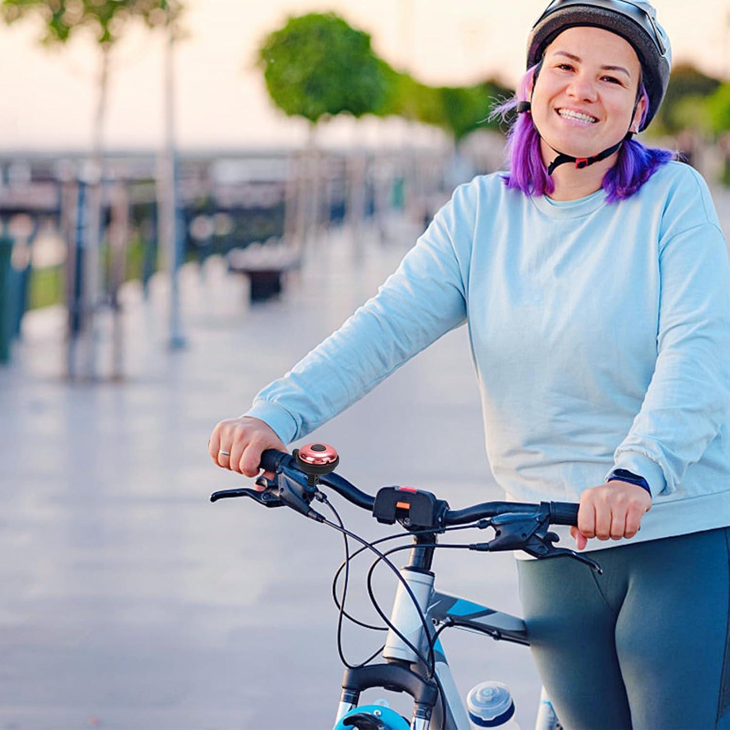 Timbre de Bicicleta Accmor de Aluminio con Sonido Claro - 2 Pcs