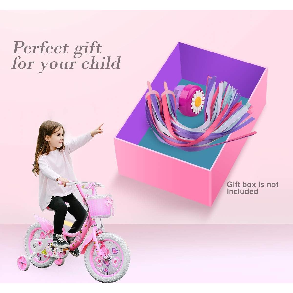 Cascabel de Bicicleta U-LIAN con Streamers para Niños