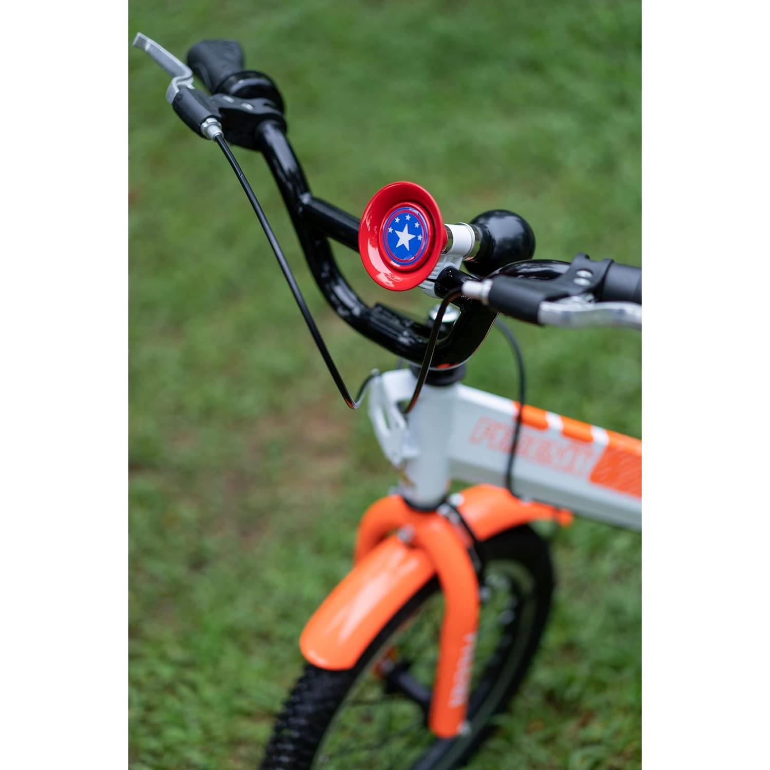 Timbre de Bicicleta Infantil CHILDHOOD Negro y Rojo