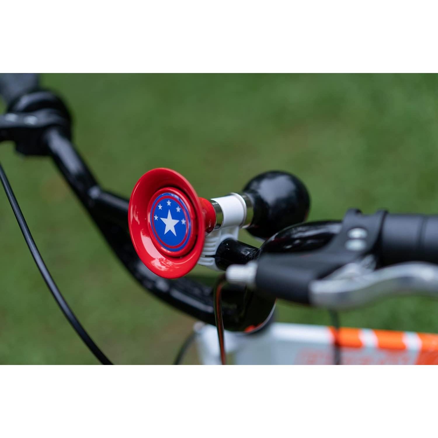 Timbre de Bicicleta Infantil CHILDHOOD Negro y Rojo