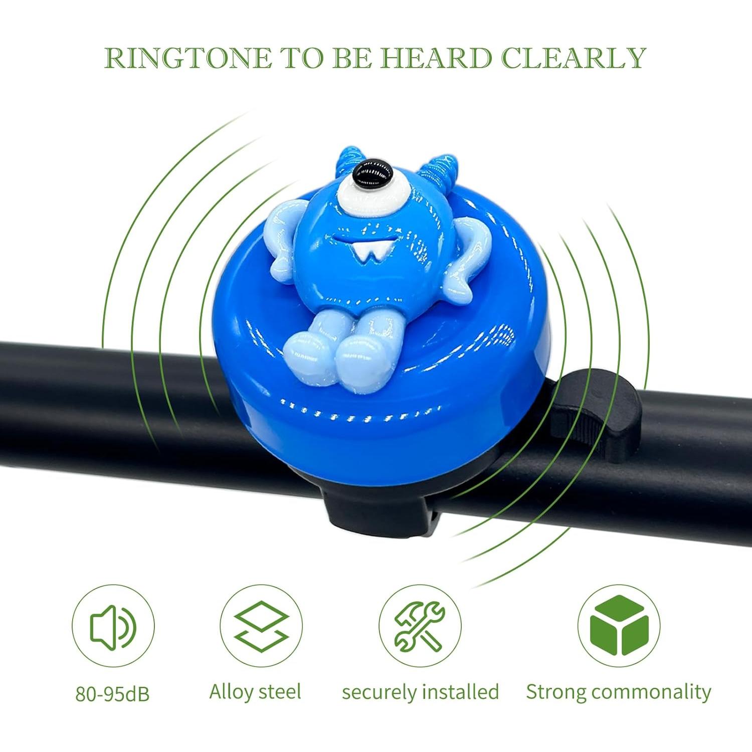 Campana de Bicicleta Infantil Collyon LSWXR Azul 20-22mm