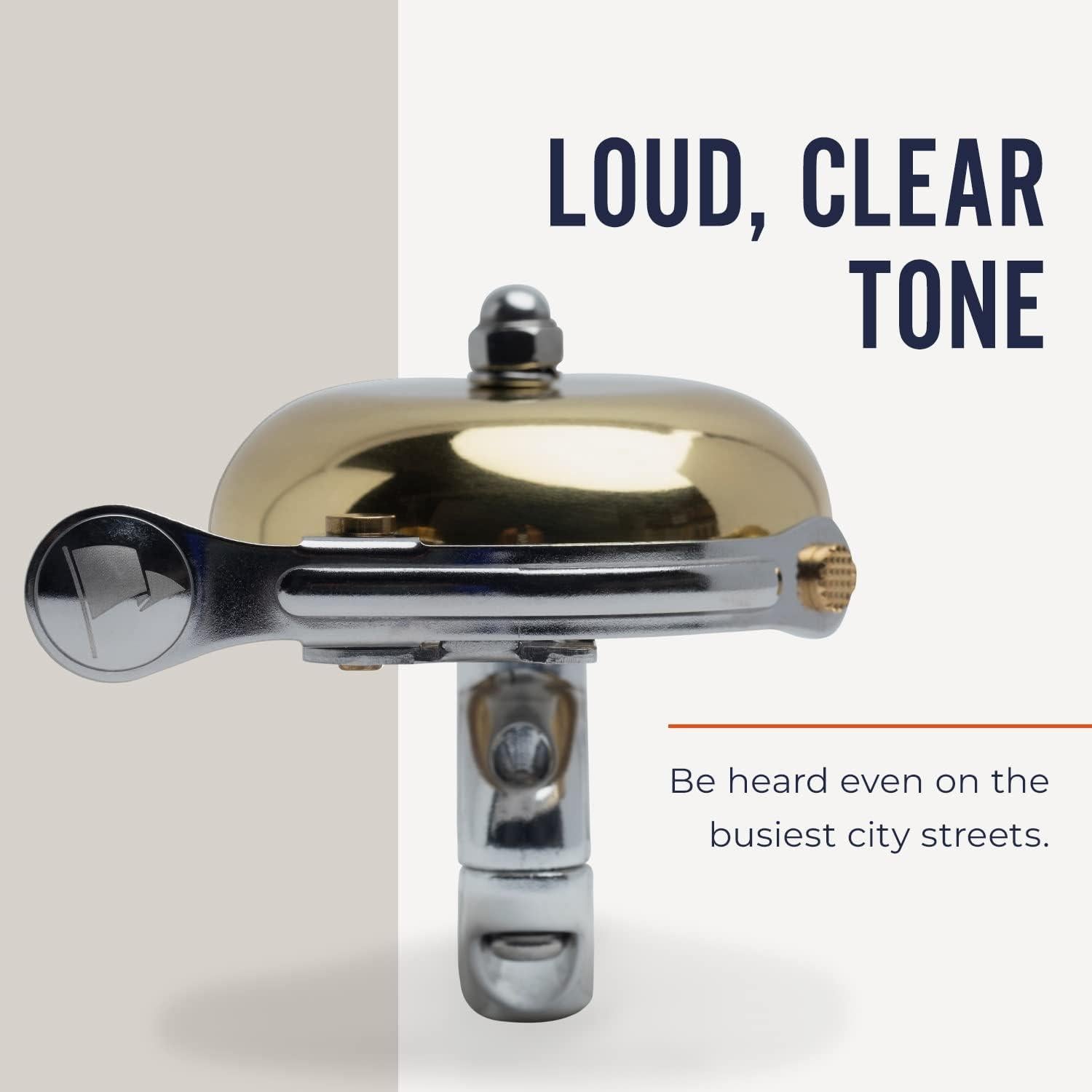 Campana de Bicicleta Thousand Pennant de Acero Inoxidable