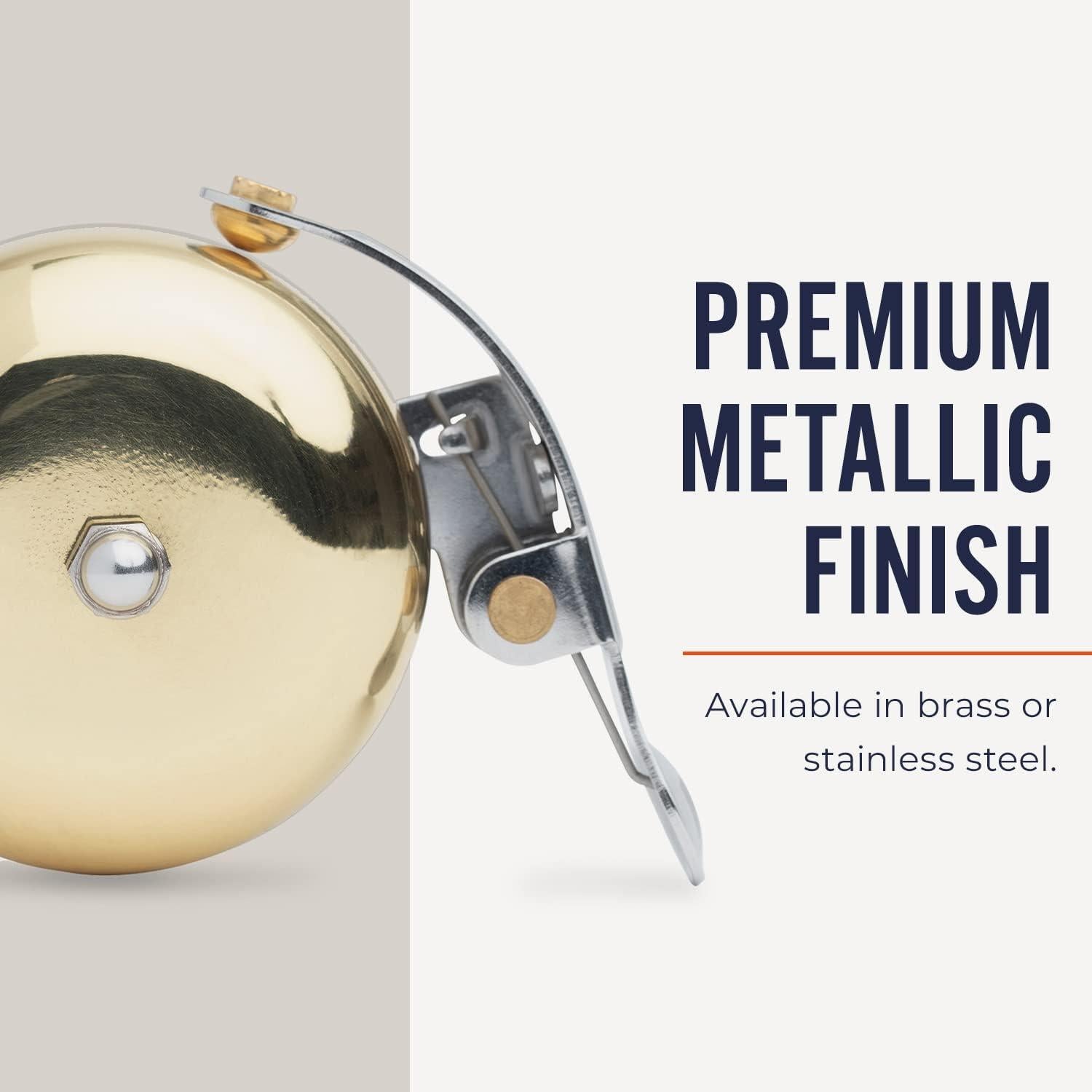 Campana de Bicicleta Thousand Pennant de Acero Inoxidable