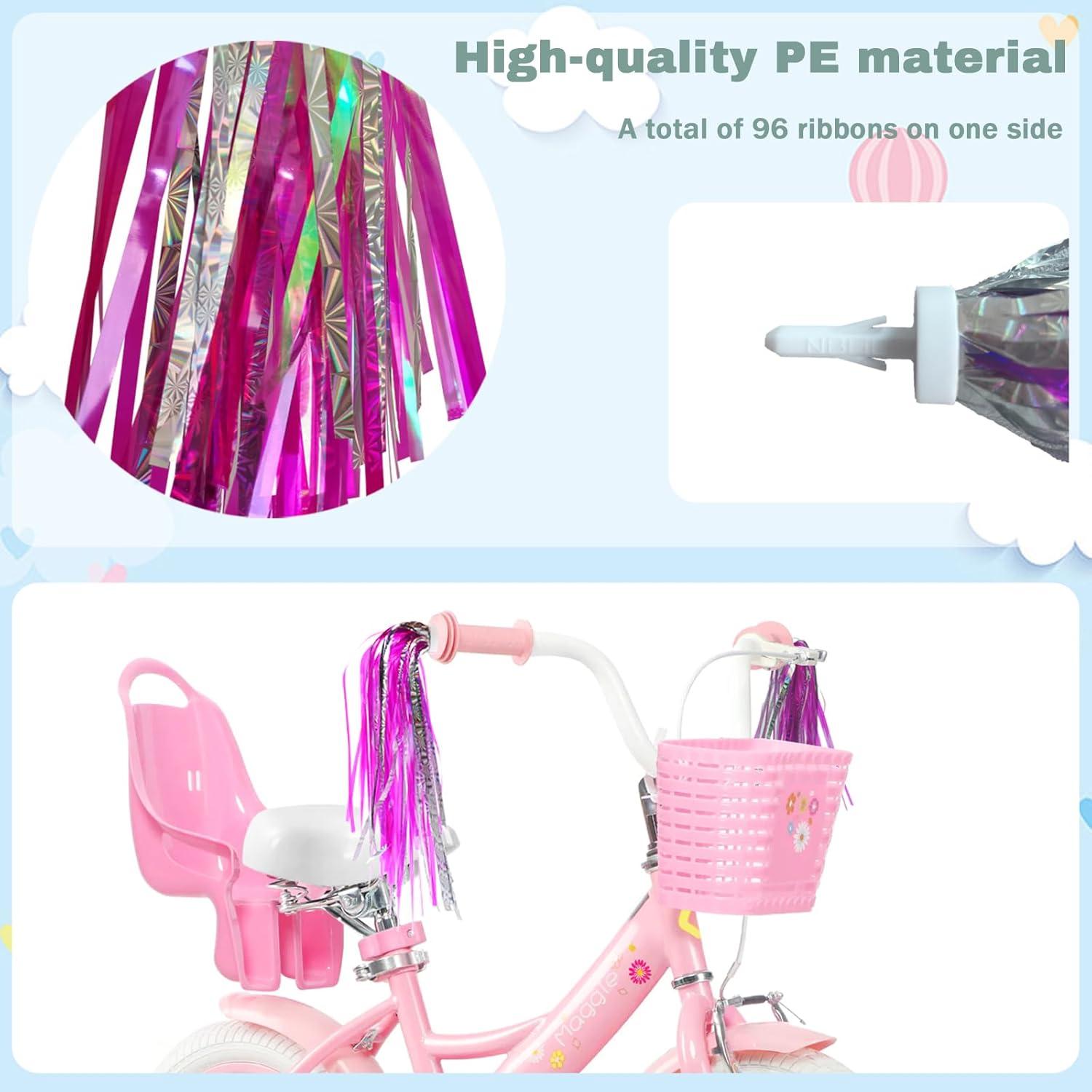 Campana de Bicicleta Vortika Unicornio + 2 Cintas Decorativas