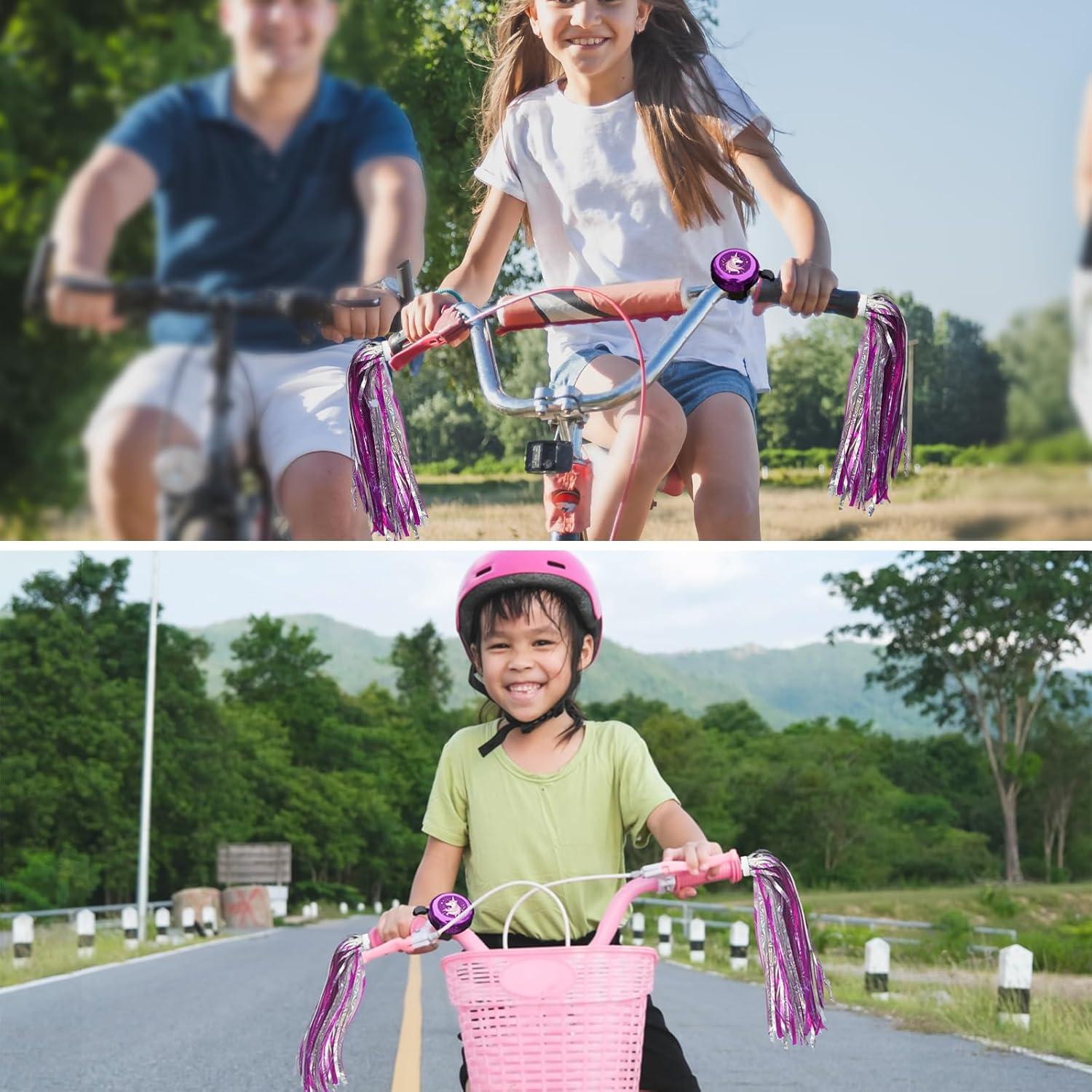 Campana de Bicicleta Vortika Unicornio + 2 Cintas Decorativas
