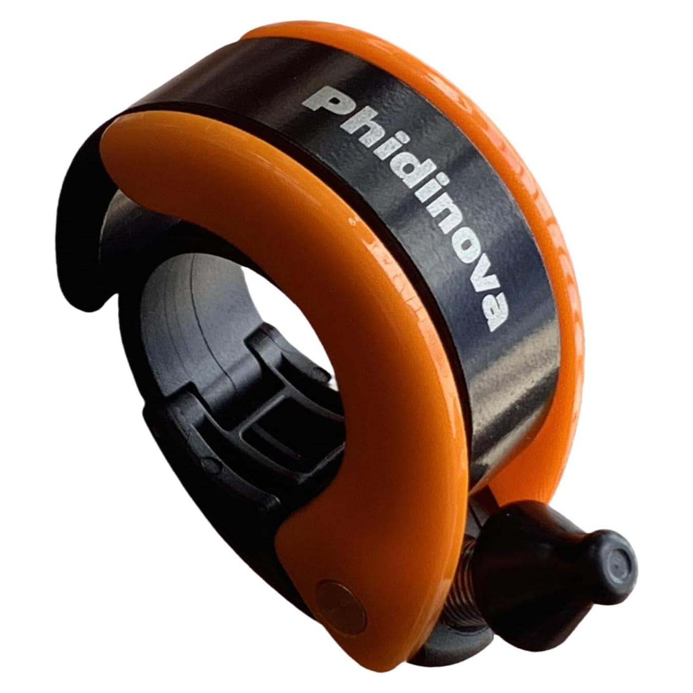 Timbre de Bicicleta Oculto Phidinova EH-1 100db Naranja Claro