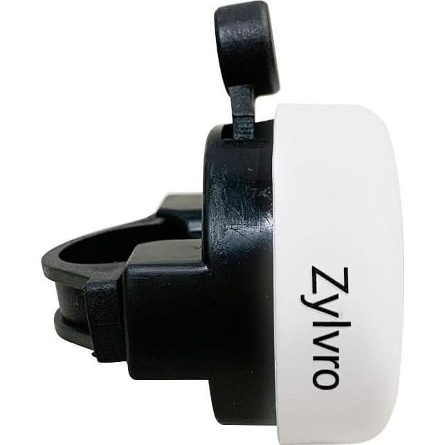 Campana de Bicicleta Zylvro Bell-1 Blanca, Sonido Claro y Fuerte