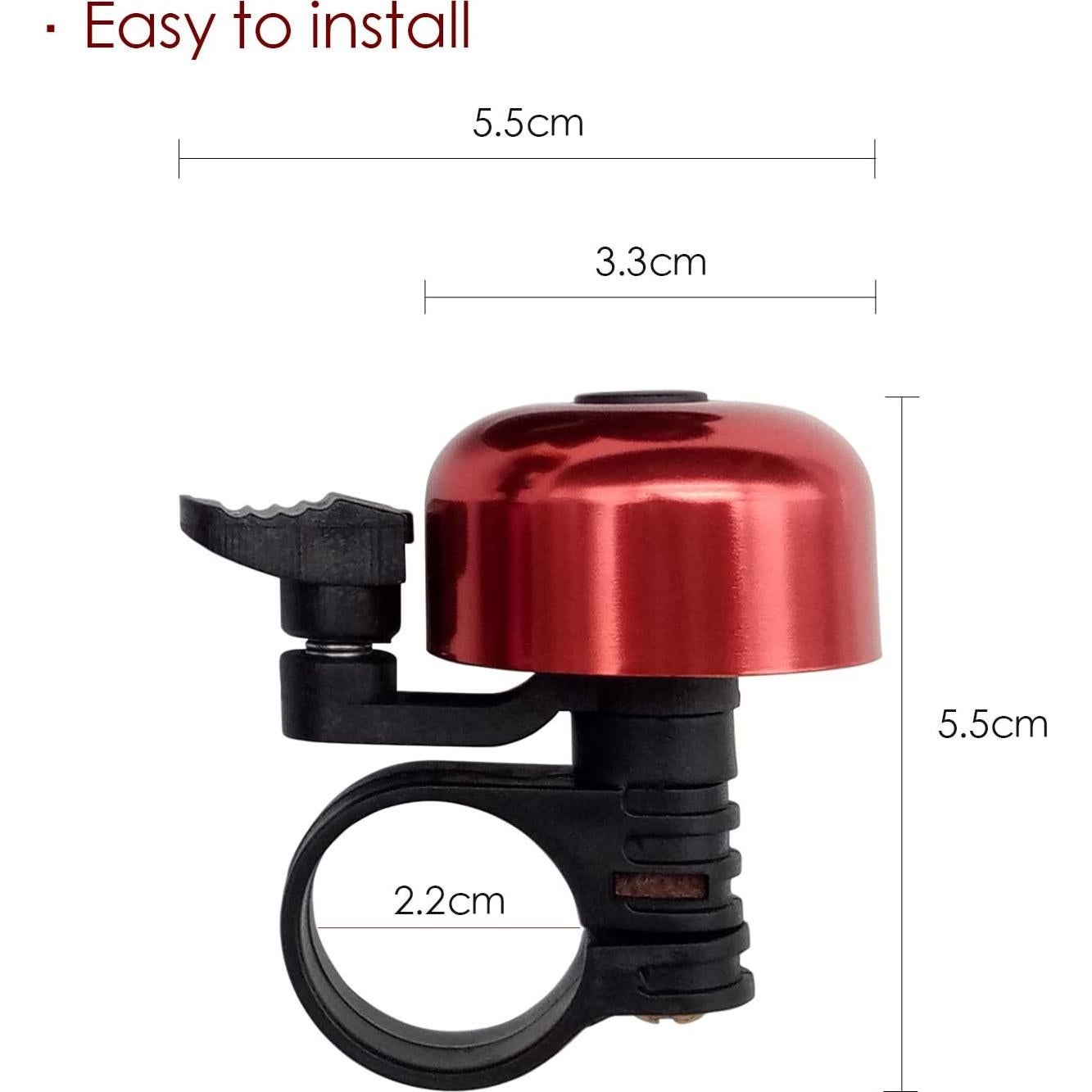 Timbre de Bicicleta TRENDBOX 6 Colores Alarma Sonido Fuerte