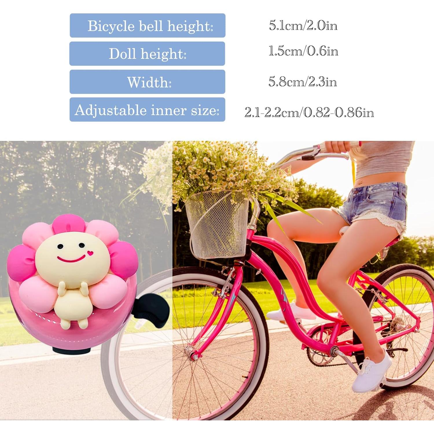 Campana de Bicicleta Collyon ZXCL-1 Rosa para Niñas
