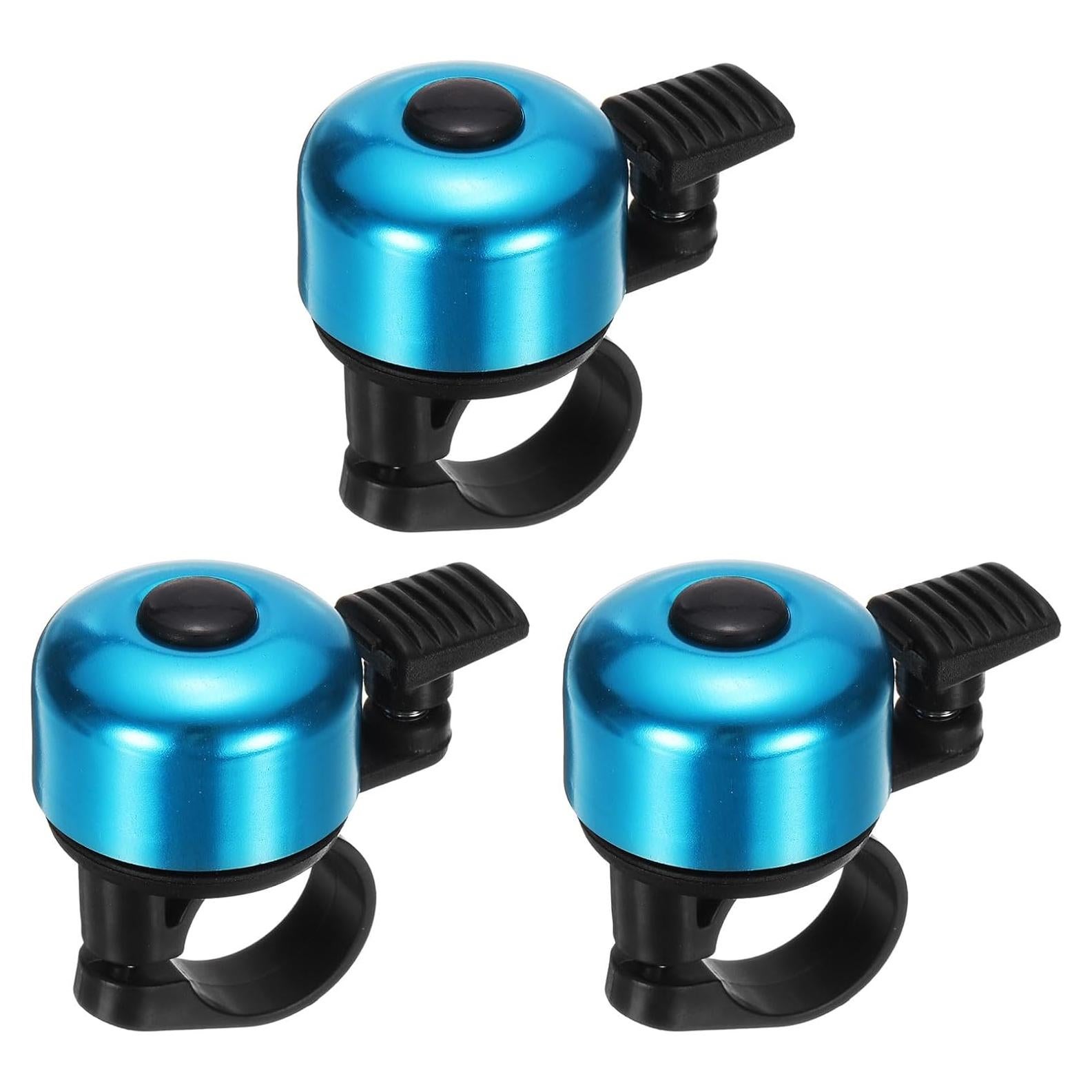 Timbre de bicicleta HARFINGTON de aluminio mini 360° azul