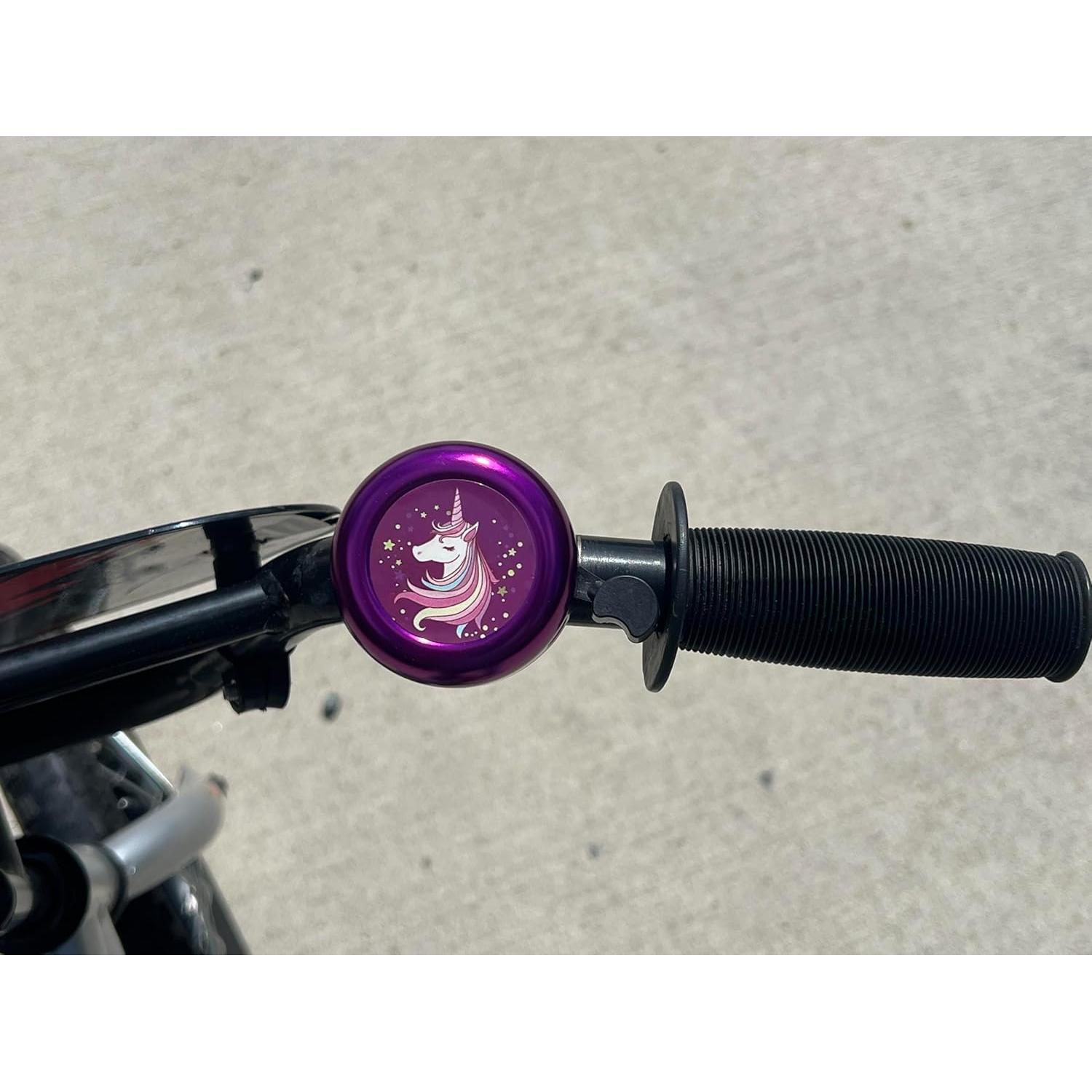 Timbre de Bicicleta para Niños Genérico Unicornio Arcoíris