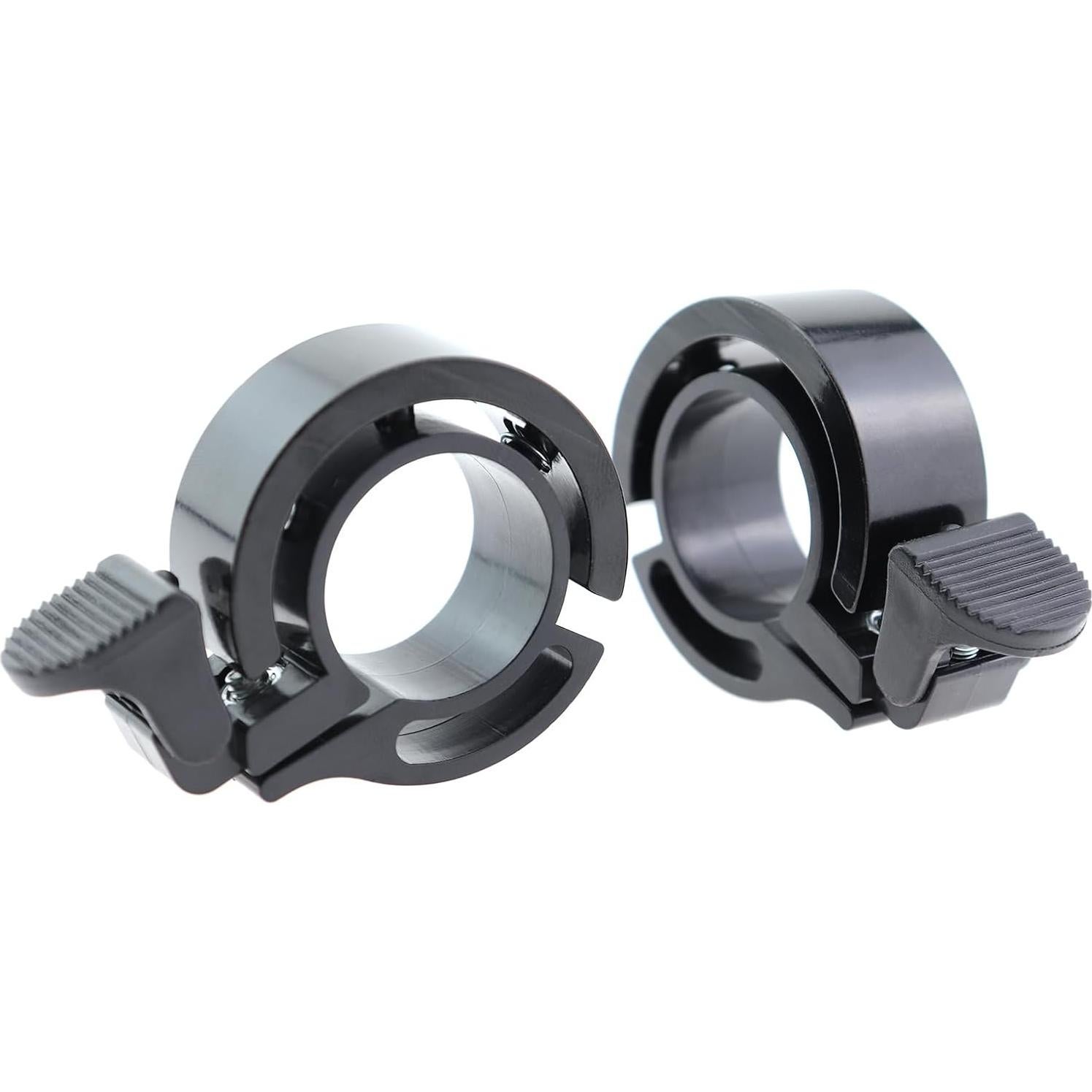 Timbre de Bicicleta Oculto CChiai 2PCS Aluminio Negro 90dB