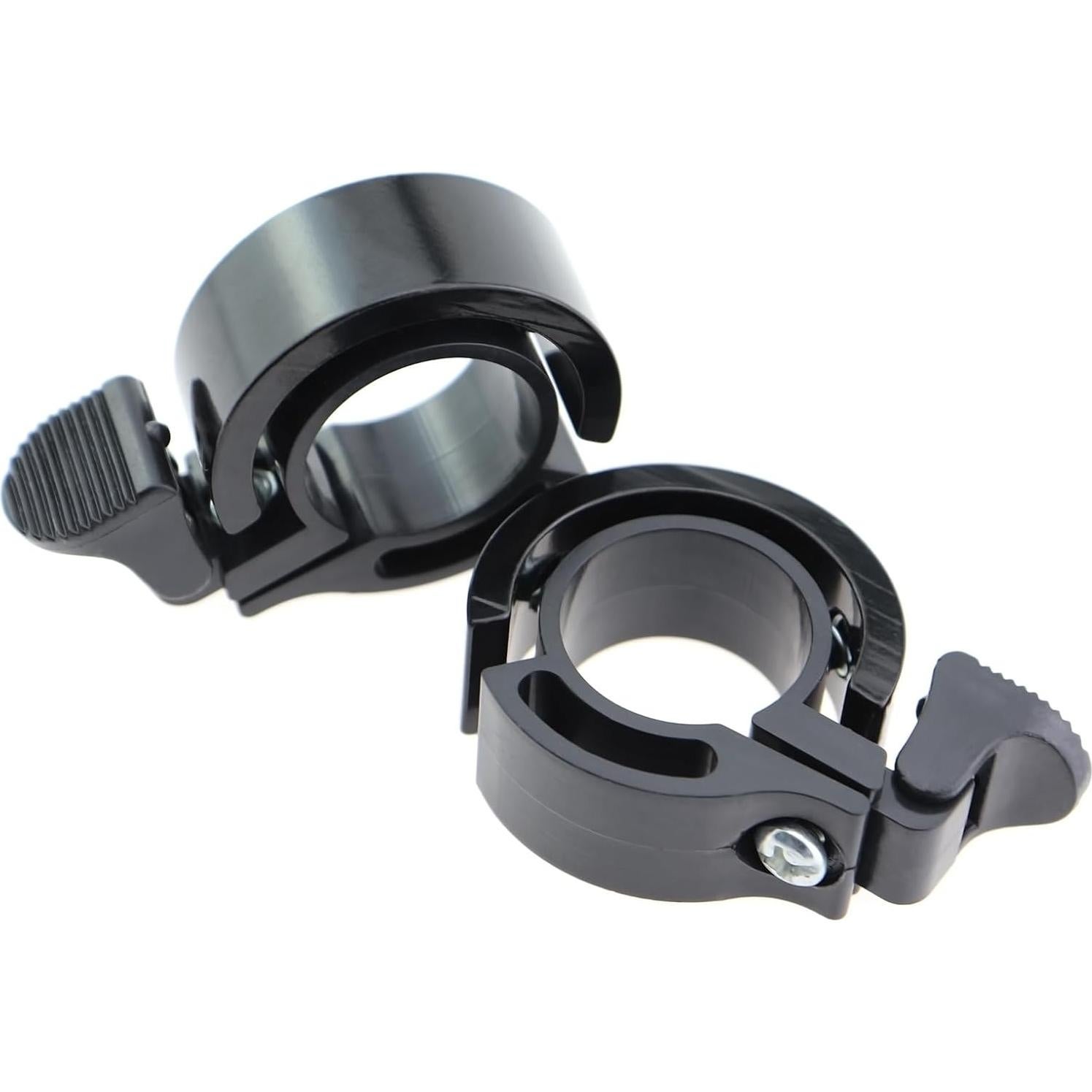 Timbre de Bicicleta Oculto CChiai 2PCS Aluminio Negro 90dB