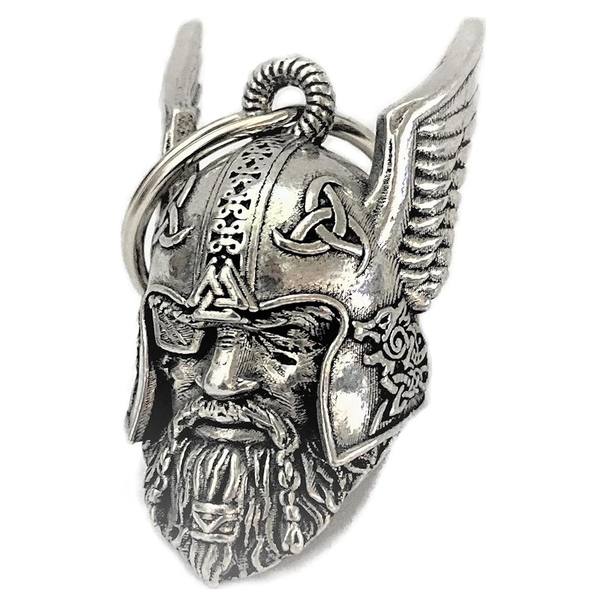 Campana de Motocicleta Bravo Bells Odin 3.81cm Buen Suerte