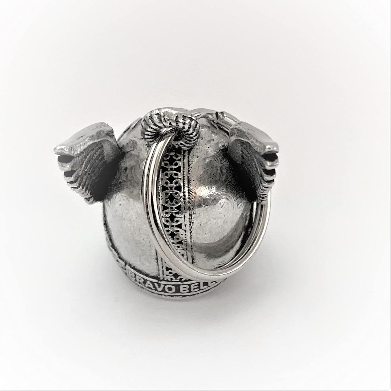 Campana de Motocicleta Bravo Bells Odin 3.81cm Buen Suerte