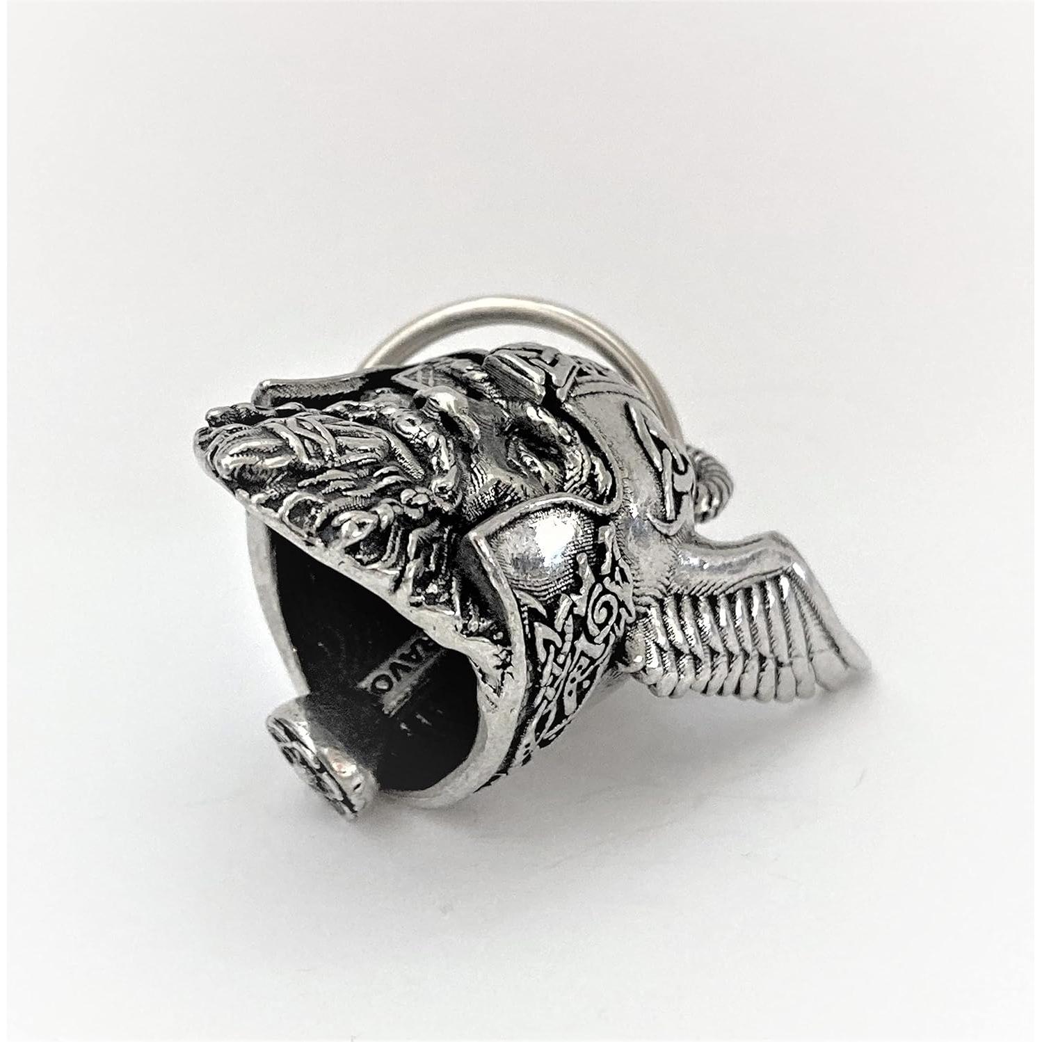 Campana de Motocicleta Bravo Bells Odin 3.81cm Buen Suerte