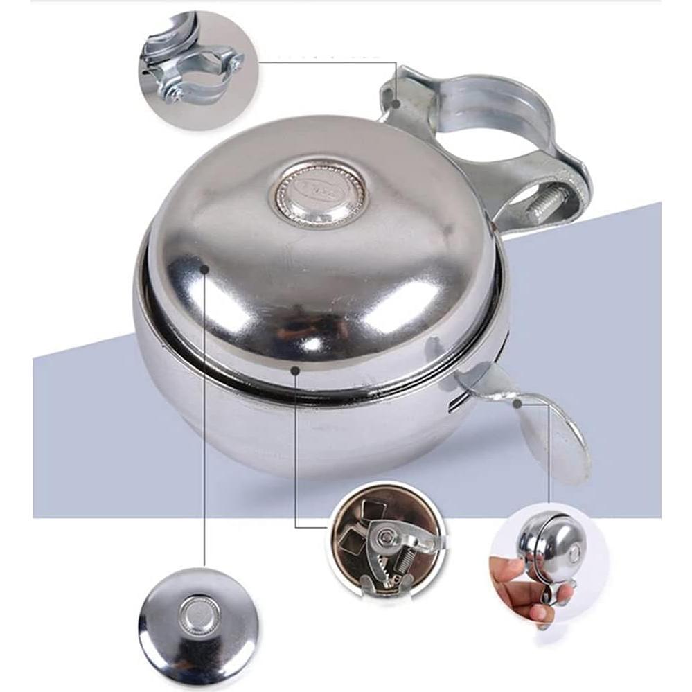 Campana de Bicicleta Retro GOODKSSOP Doble Sonido 120dB