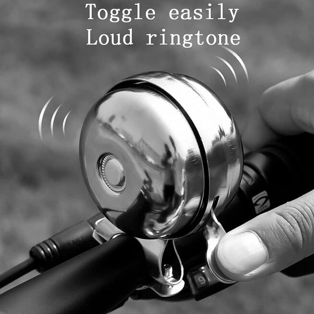 Campana de Bicicleta Retro GOODKSSOP Doble Sonido 120dB