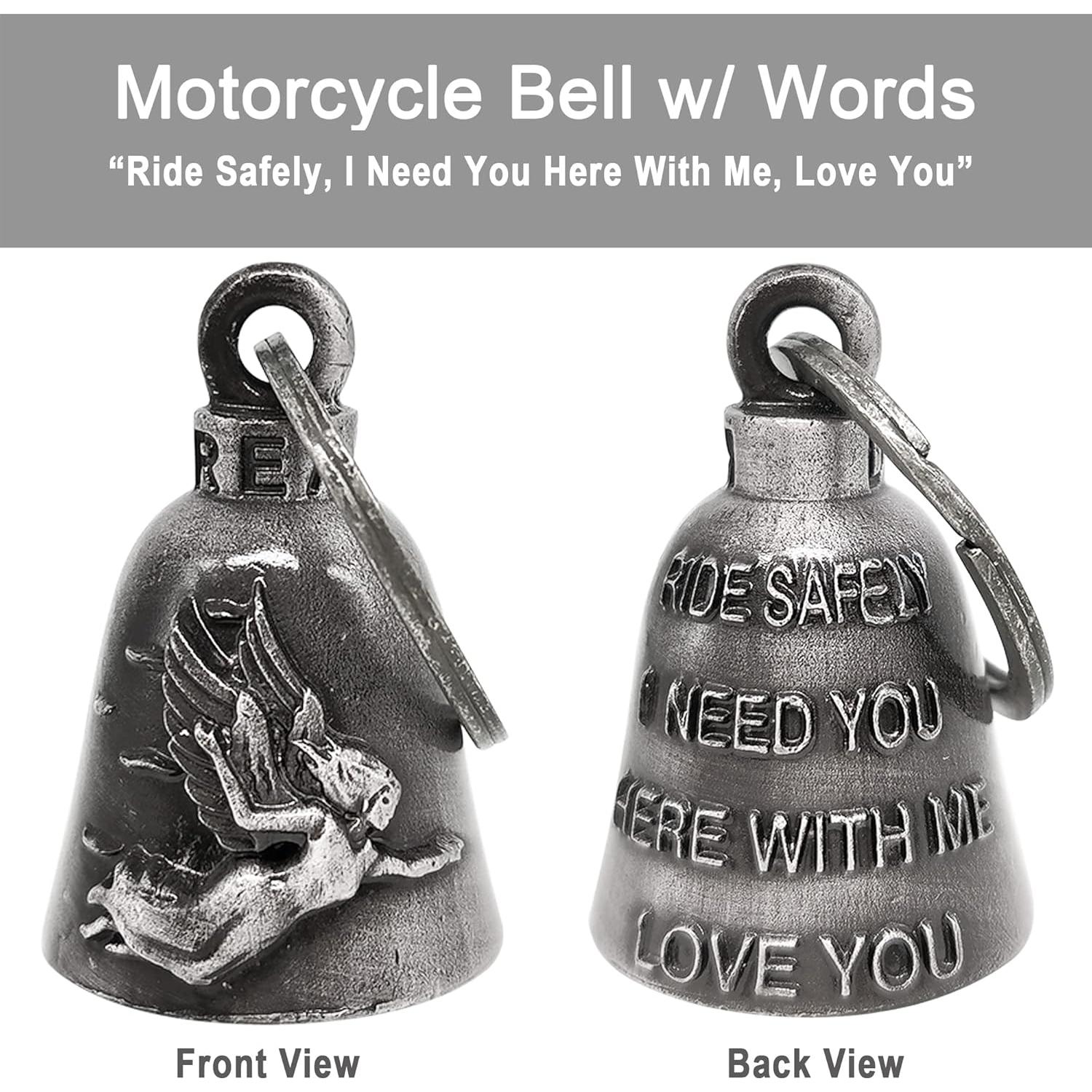 Campana de Motocicleta Dream Apparel 4.5cm Protección y Suerte