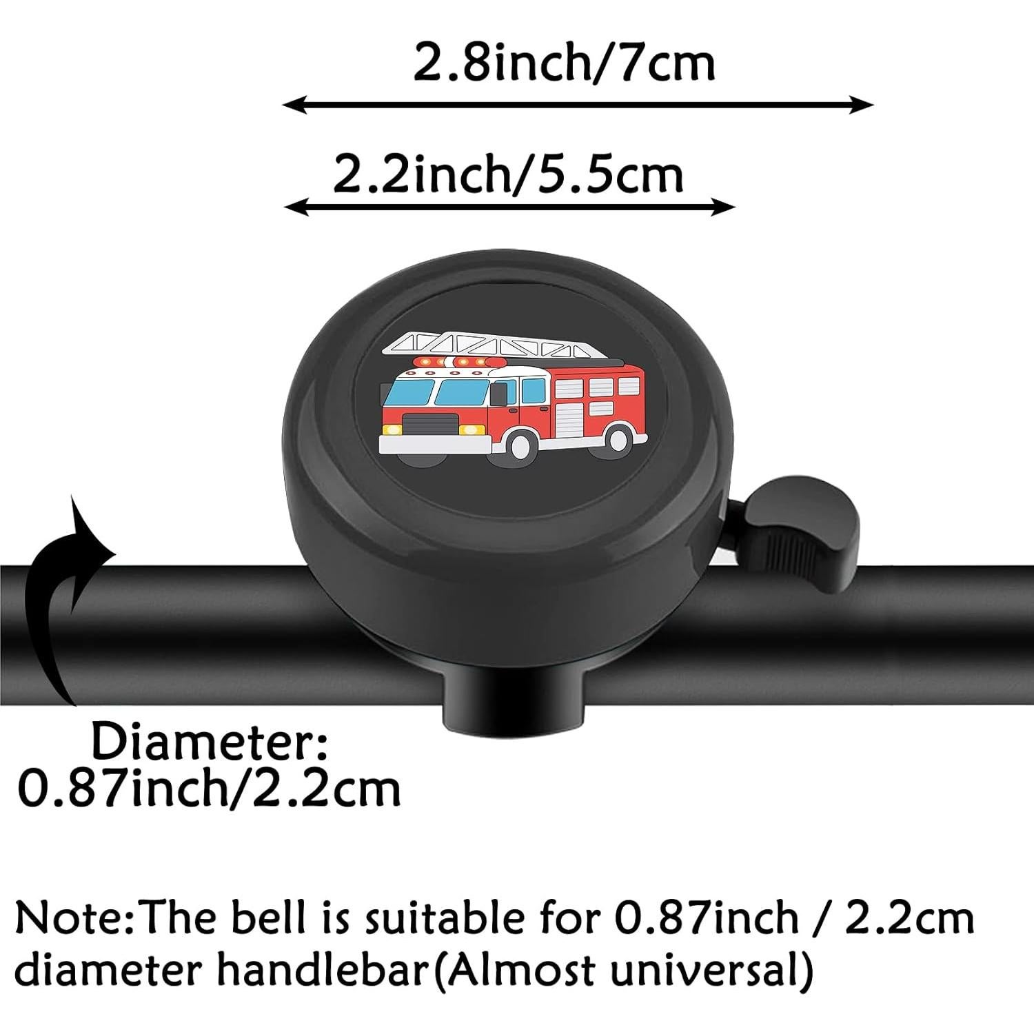 Campana de Bicicleta Infantil YeloYolker Camión de Bomberos