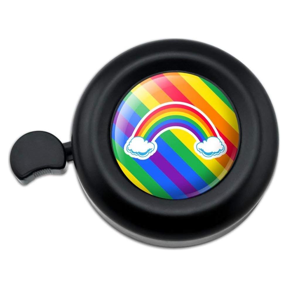 Timbre de Manillar de Bicicleta GRÁFICOS Y MÁS Arcoíris