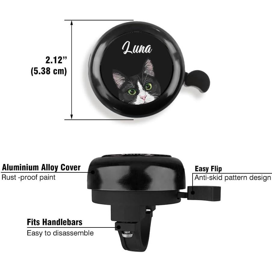 Timbre de Bicicleta Personalizado WIRESTER Aluminio 5.38 cm