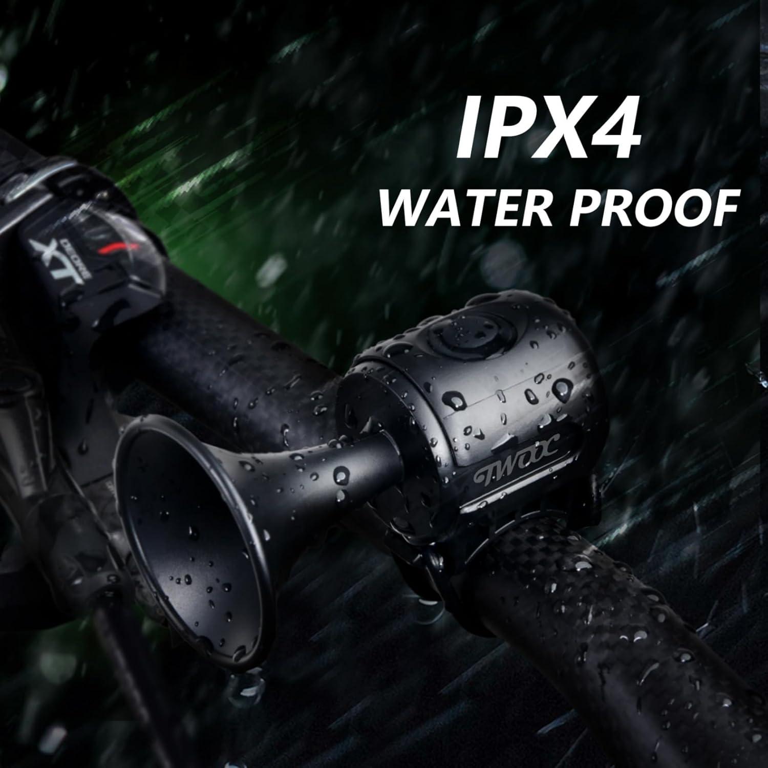 Timbre Eléctrico para Bicicleta Phidinova, Montaje en Manillar, Rojo