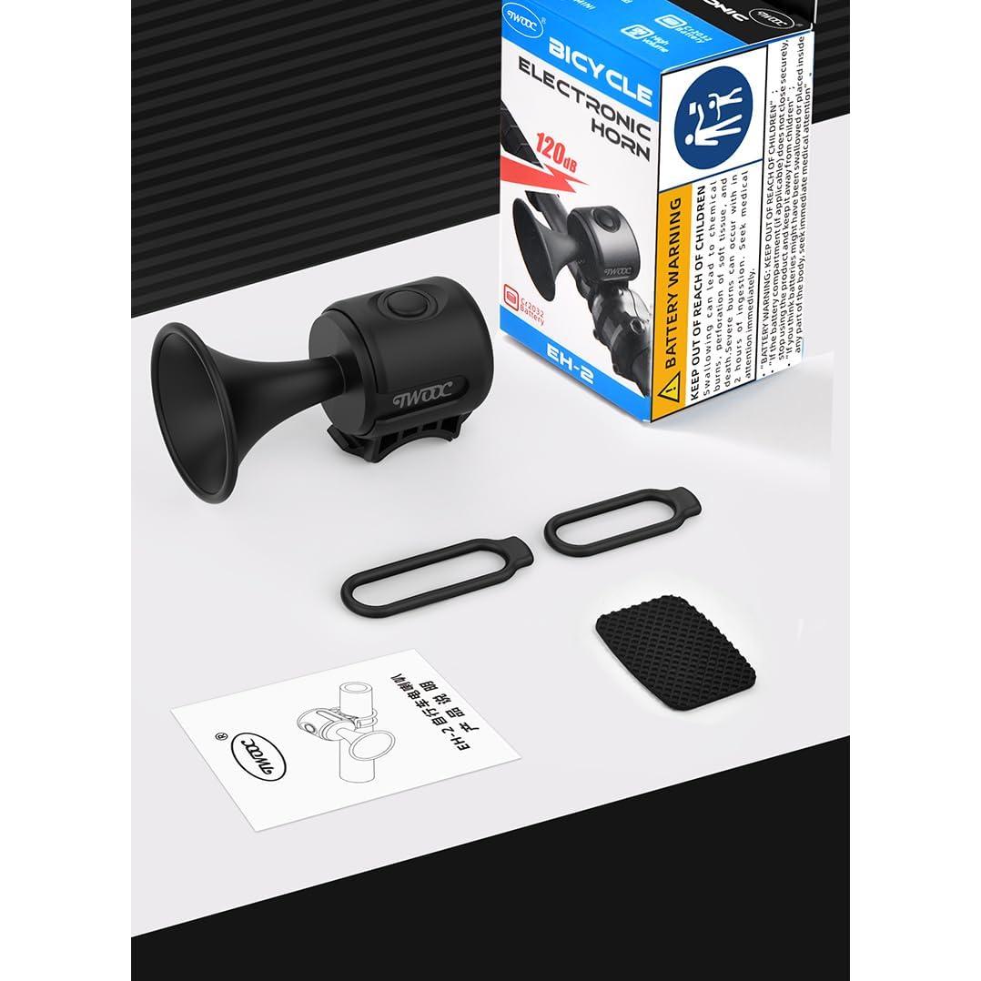 Timbre Eléctrico para Bicicleta Phidinova, Montaje en Manillar, Rojo