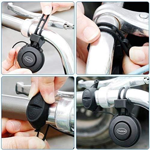 Timbre Eléctrico Recargable Ytuomzi 120dB Impermeable