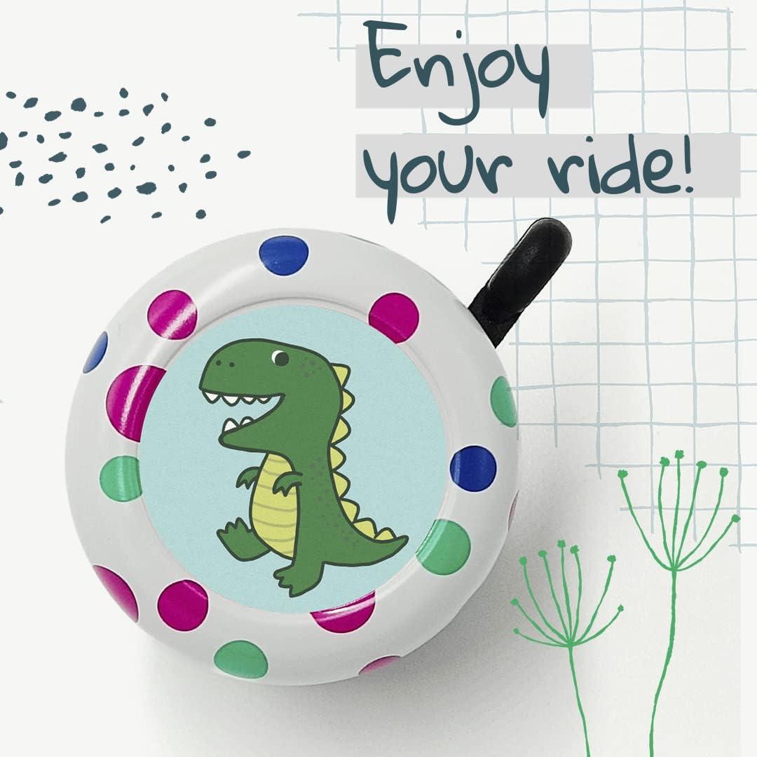 Timbre de Bicicleta ONIPAX Sonido Fuerte Dinosaurio Colorido