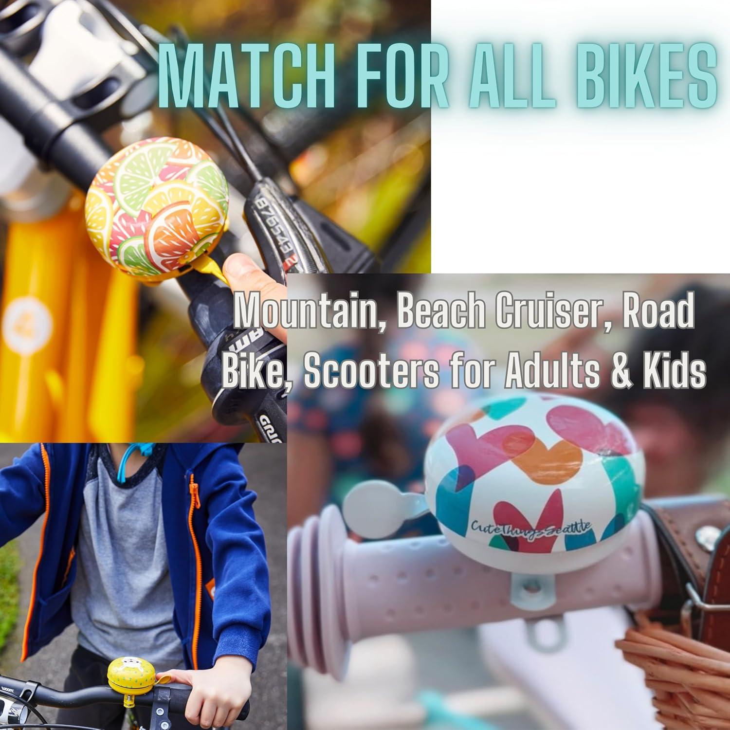 Timbre de Bicicleta Cosas Lindas Seattle SP-12 Nube Duradero