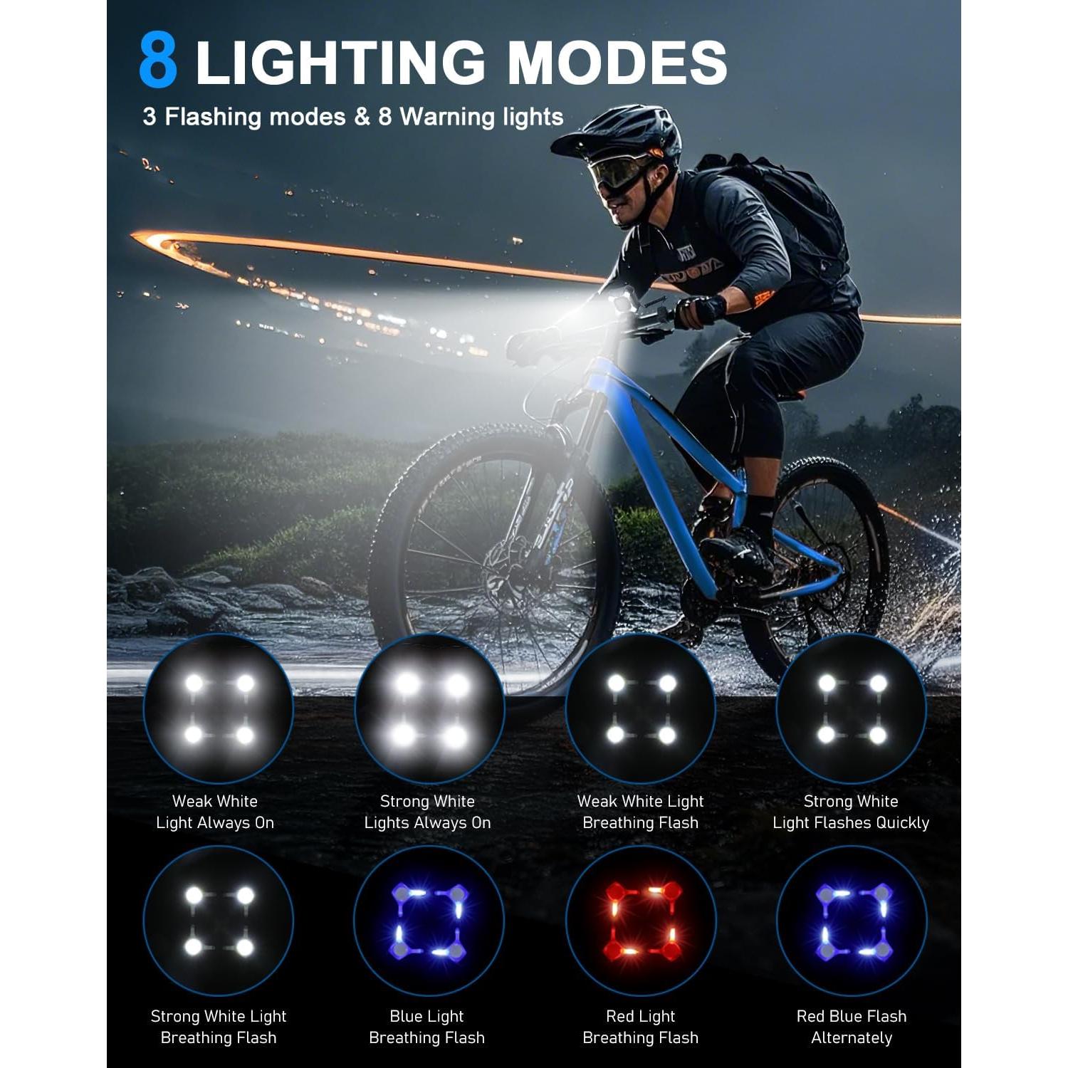 Bocina Eléctrica EQIIO OJ-781 140dB con Luz LED Recargable