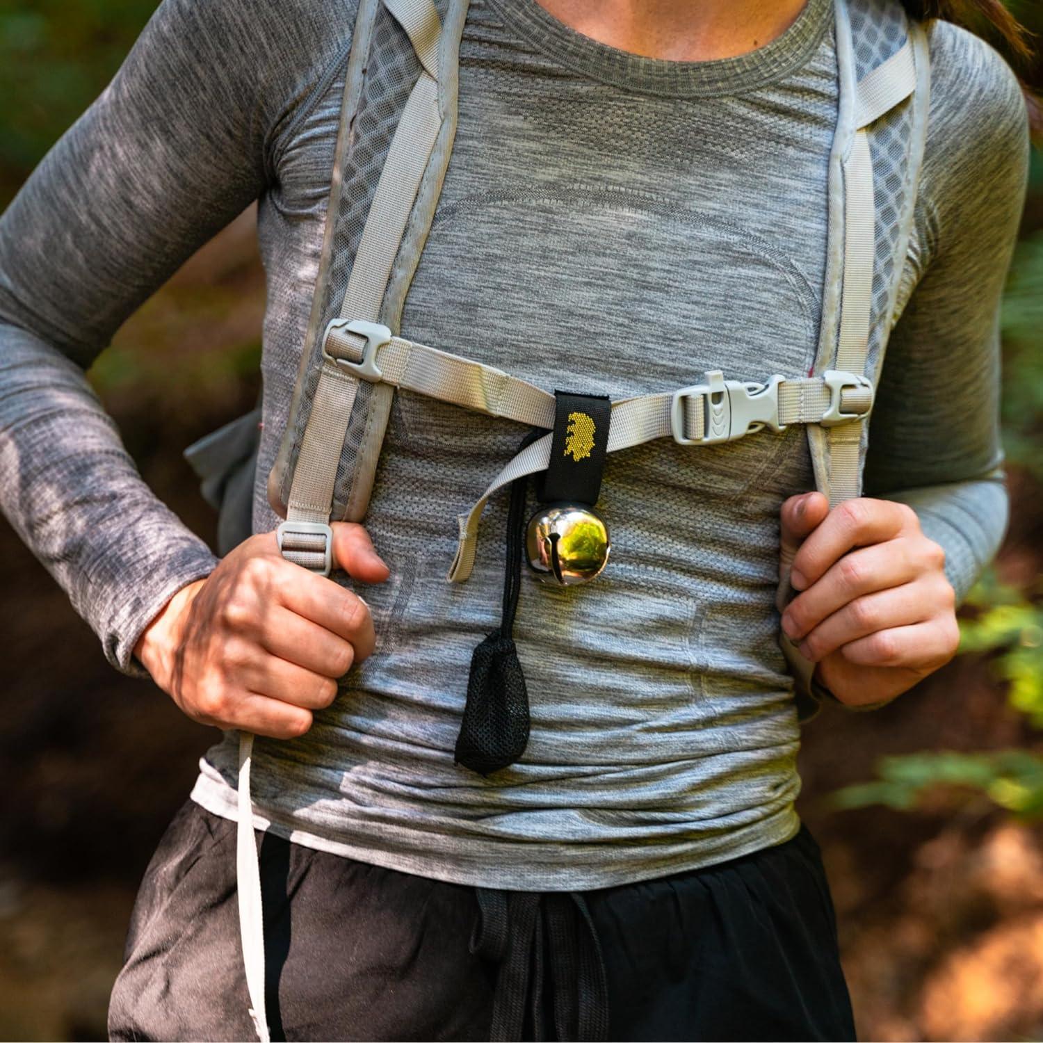 Campana para Osos Coghlan con Silenciador Magnético - Plata