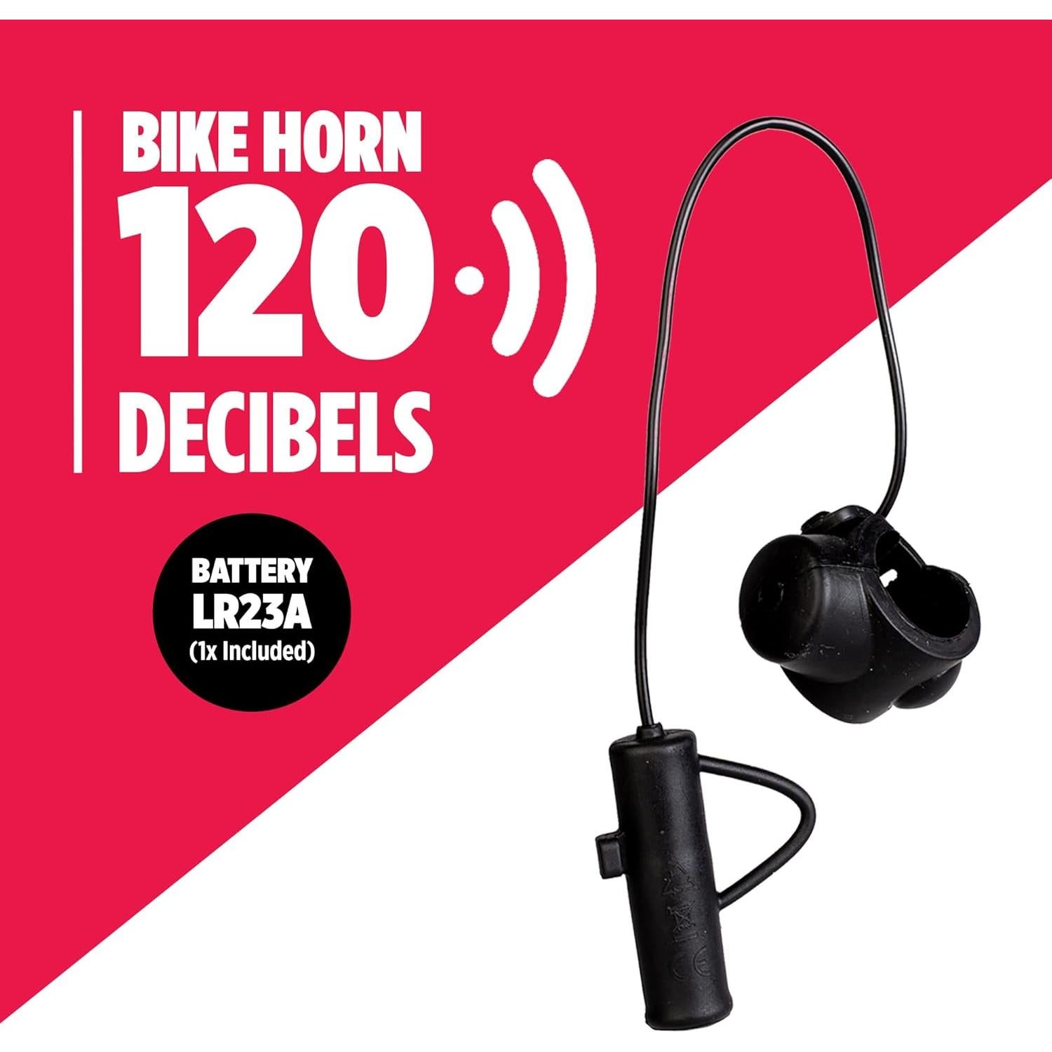 Timbre Eléctrico para Bicicleta Ryders Atl22 120dB Impermeable