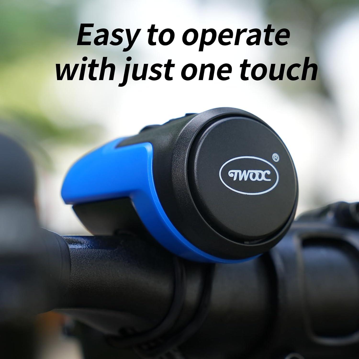 Bocina Eléctrica para Bicicleta Phidinova 125dB Impermeable