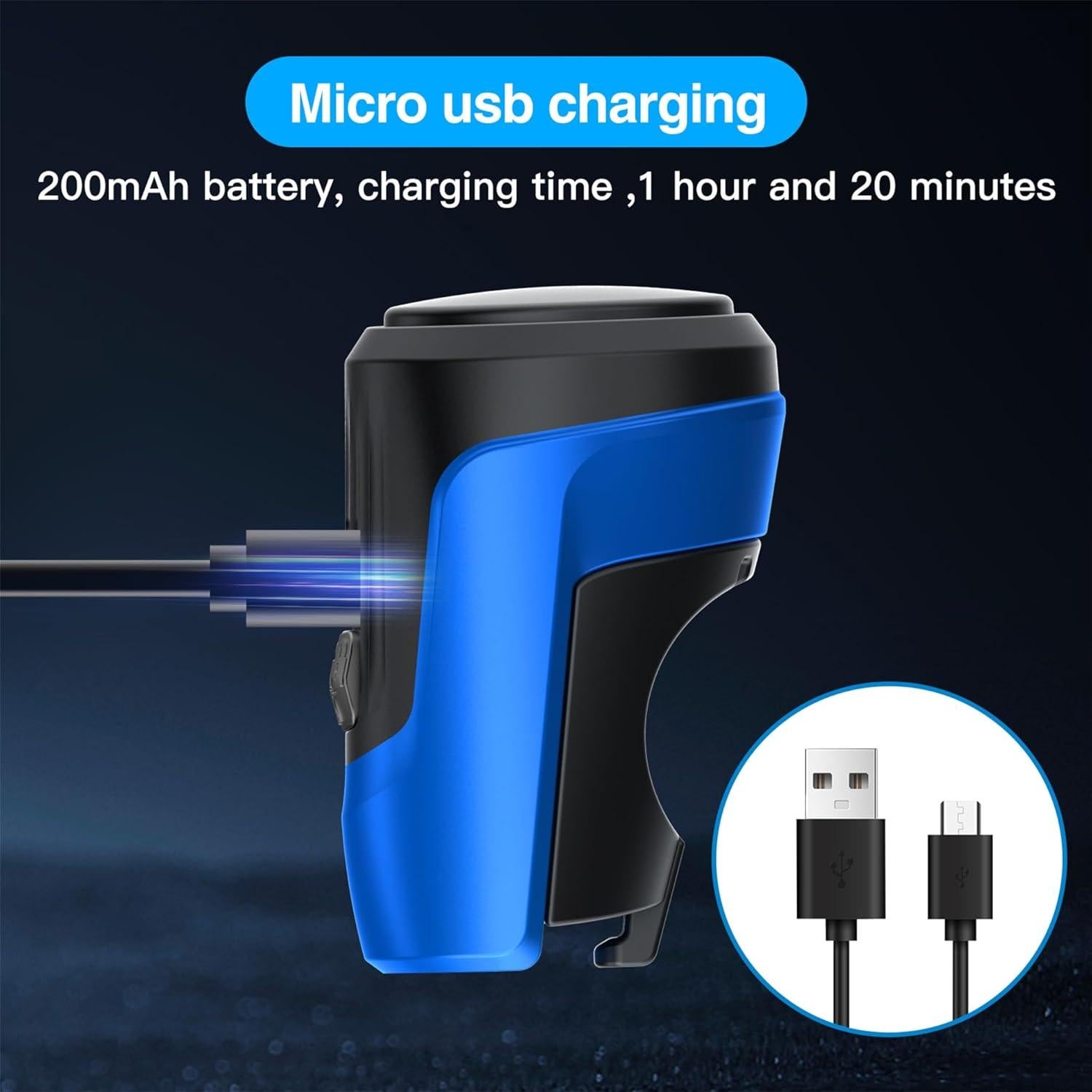 Bocina Eléctrica para Bicicleta Phidinova 125dB Impermeable