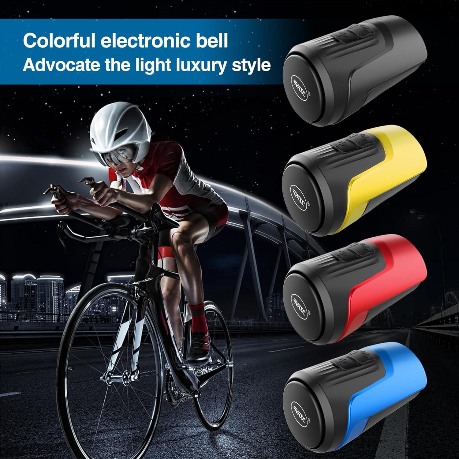 Bocina Eléctrica para Bicicleta Phidinova 125dB Impermeable