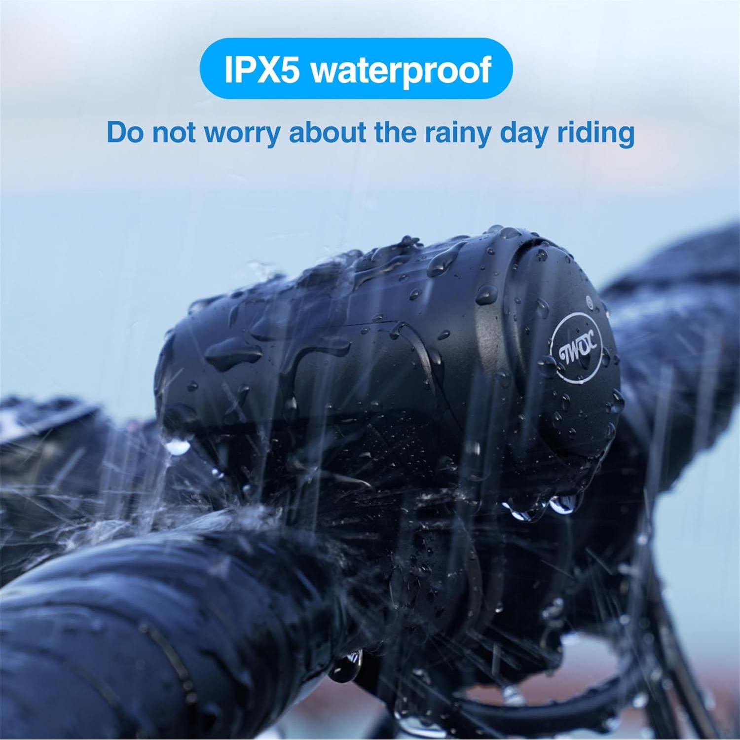 Bocina Eléctrica para Bicicleta Phidinova 125dB Impermeable