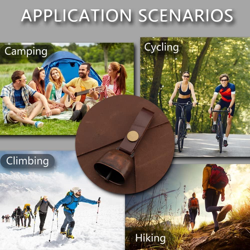 Campanas de Oso kcrygogo con Silbato de Emergencia - 2 Juegos