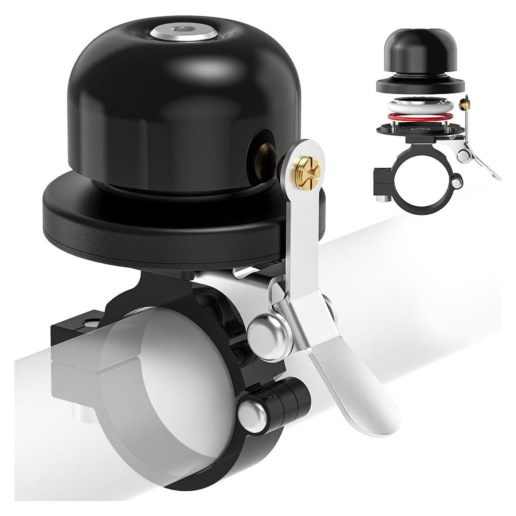 Timbre de bicicleta VICTGOAL VGA802 con soporte para AirTag