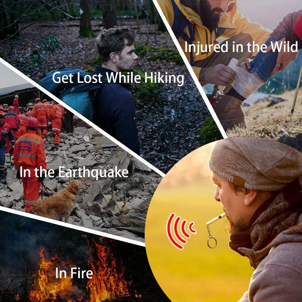 Campana de Oso Ruidosa NedFoss 120dB con Silbato y Mosquetón