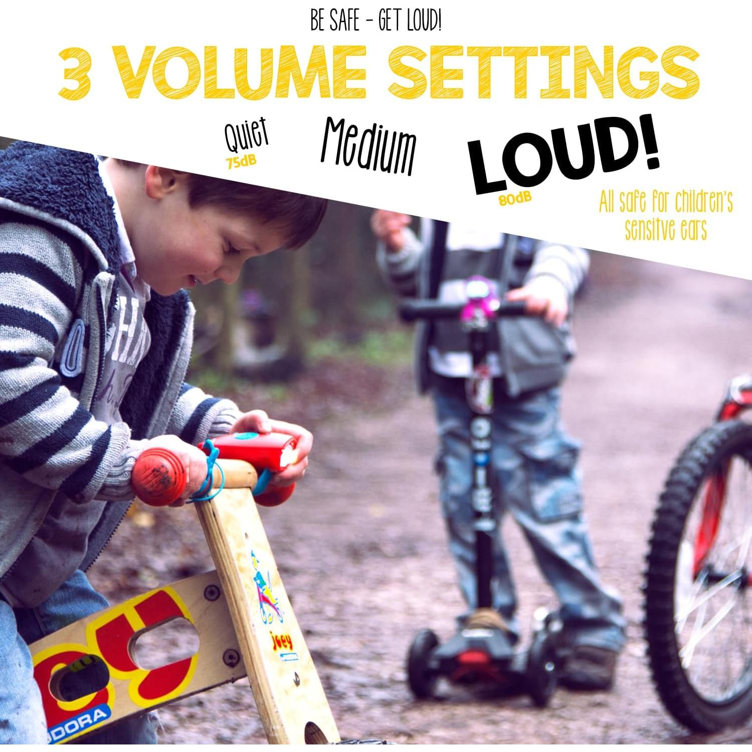 Claxon Mini Hornit para Bicicleta y Scooter - 25 Sonidos