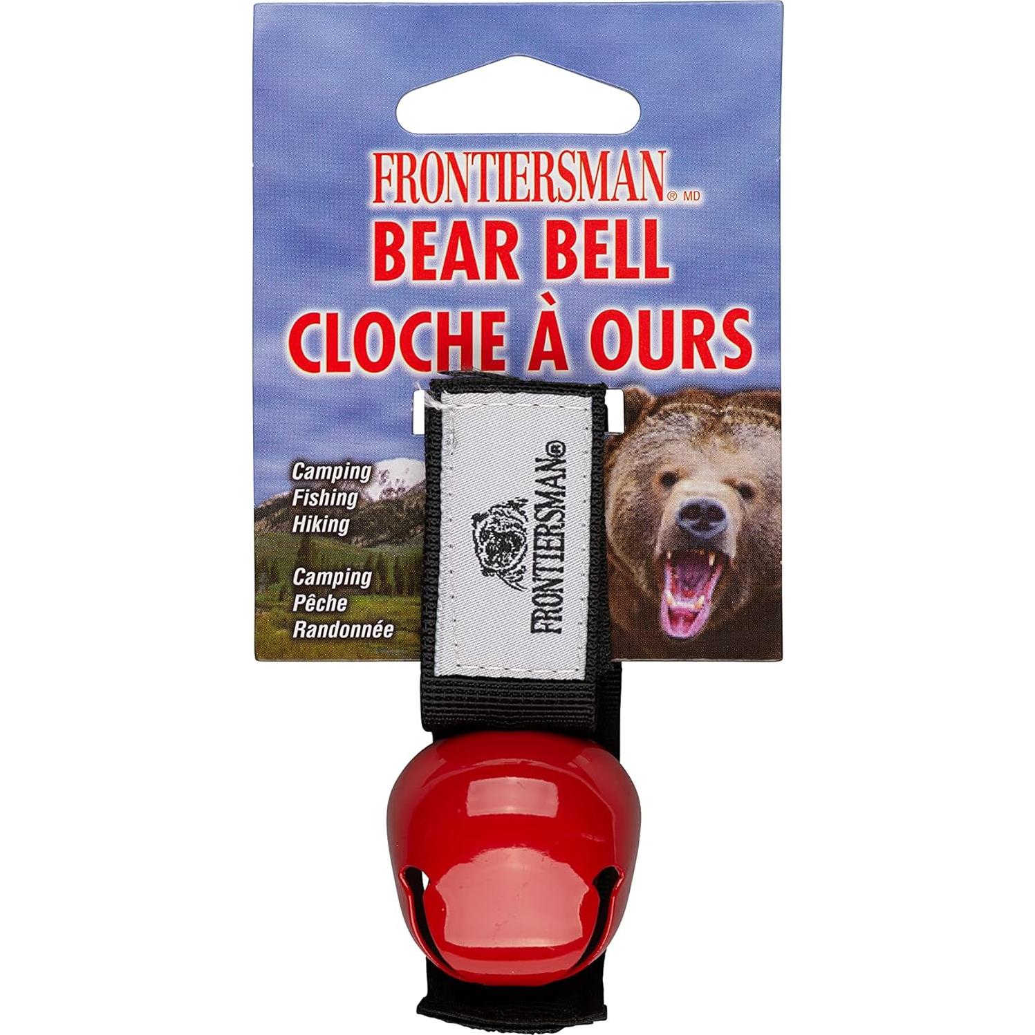 Campanita para Osos SABRE BB-01-RD, Silenciador Magnético, Rojo