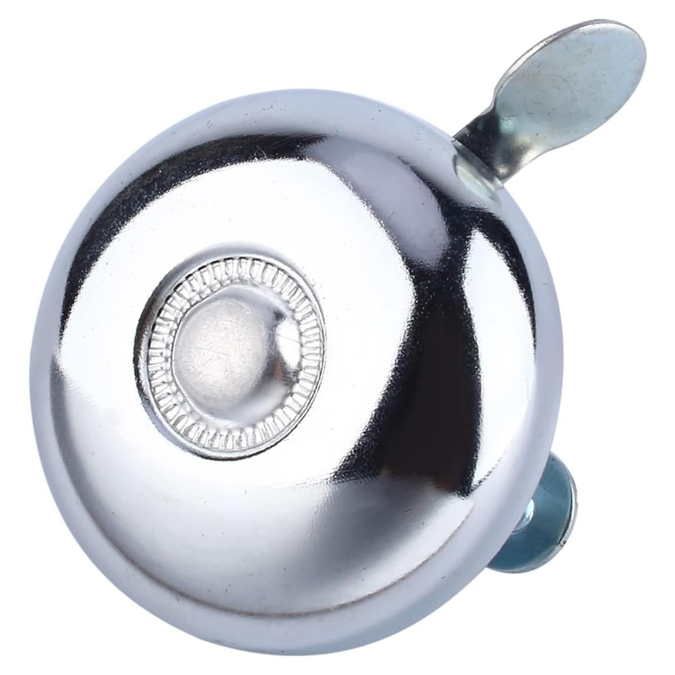 Campana de Ciclismo Retro DAUERHAFT de Metal Plateado 5cm