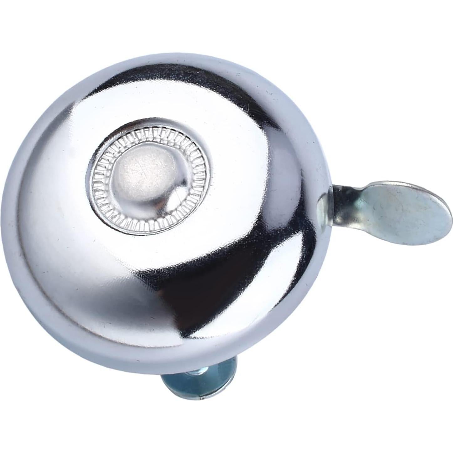 Campana de Ciclismo Retro DAUERHAFT de Metal Plateado 5cm