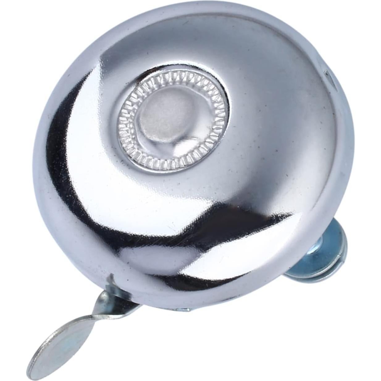 Campana de Ciclismo Retro DAUERHAFT de Metal Plateado 5cm